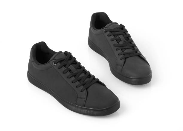 istock Black casual shoes 1279285483