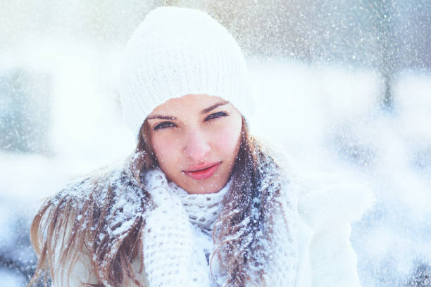 istock Young woman in the winter 1279291017