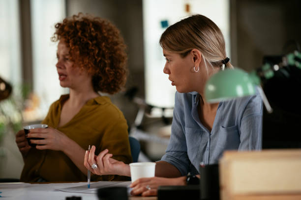 istock Businesswomen working on a new project. 1279296982