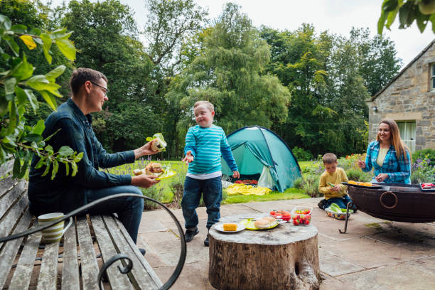 istock Family Garden Barbecue 1279298416