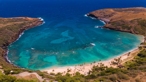 istock Aerial Hanauma bay 1279300703