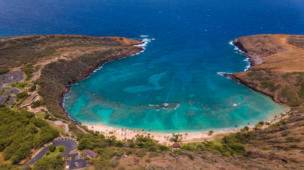 istock Aerial Hanauma bay 1279300731