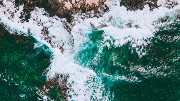 istock Aerial of waves and reefs 1279300827