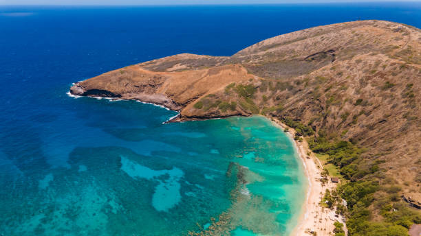 istock Aerial Hanauma bay 1279301366