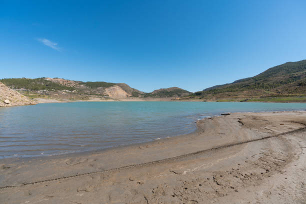 istock Beninar reservoir surrounded by mountains 1279305204