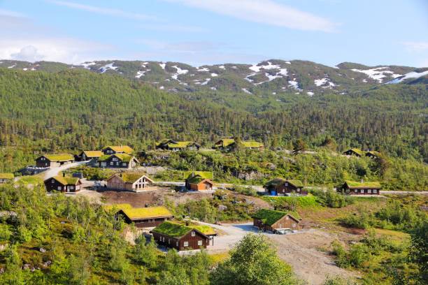 istock Mountain village in Norway 1279309944