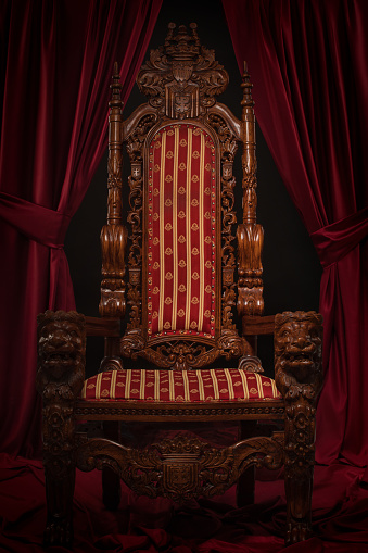 A luxury throne
