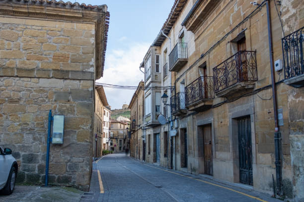 san vicente de la sonsierra, rioja, spagna - sonsierra foto e immagini stock