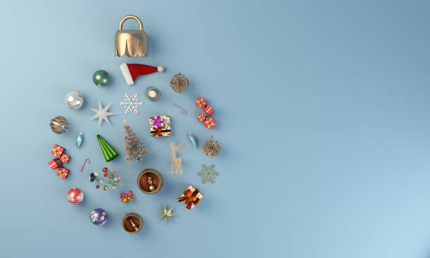Christmas Ornaments - New Year Concept