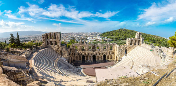 istock Ancient theater in Greece, Athnes 1279337840
