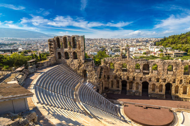 istock Ancient theater in Greece, Athnes 1279338725