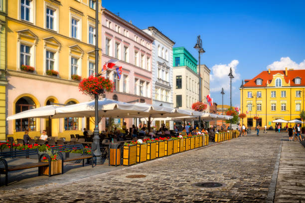 Vacations in Poland - Old Town square in Bydgoszcz
