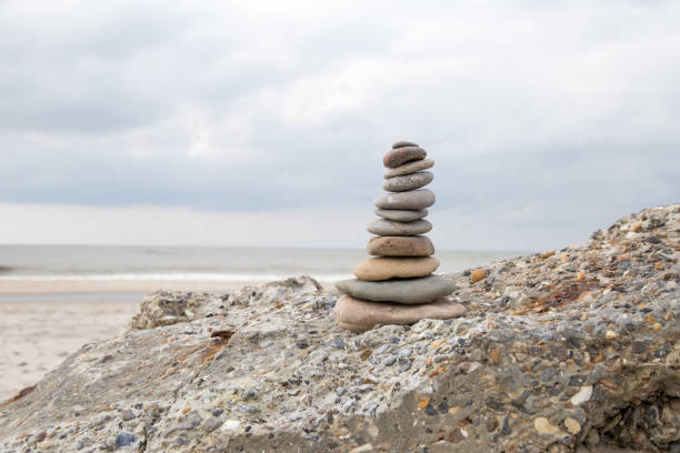 istock The balanced stones at the beach 1279342701