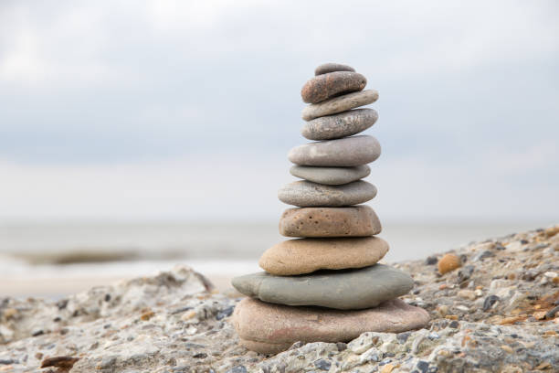 istock The balanced stones at the beach 1279342708