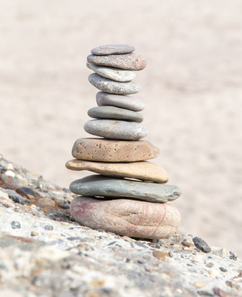 istock The balanced stones at the beach 1279342709