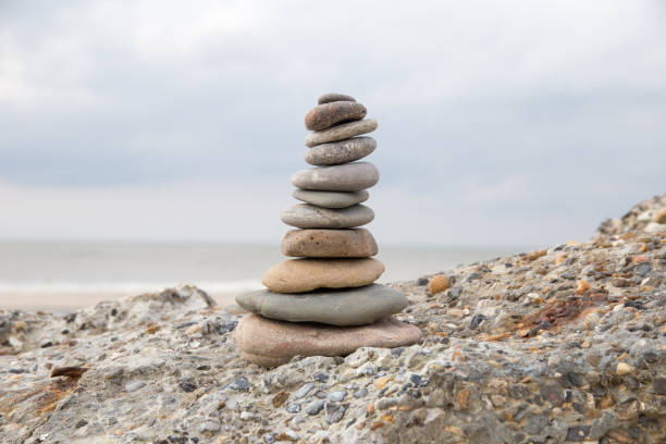 istock The balanced stones at the beach 1279342713