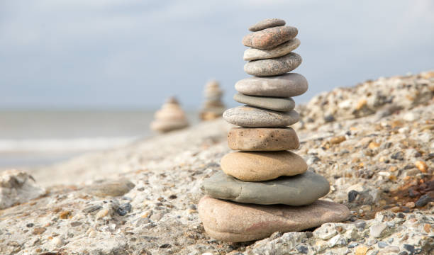 istock The balanced stones at the beach 1279342739