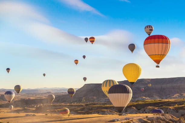 istock Hot air Balloons flight in Cappadocia 1279343972