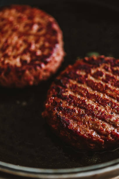 istock Grilled Vegan Burger Patties 1279346047