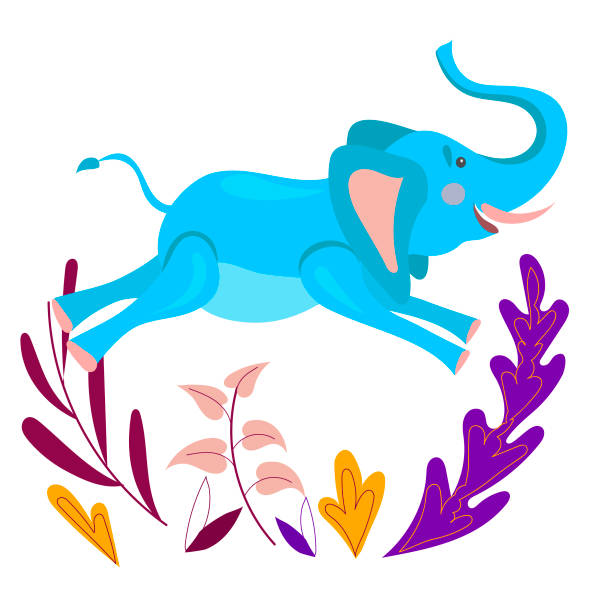 370 Elephant Jumping Illustrations & Clip Art - iStock | Elephant trick