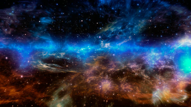 istock Background of galaxies and nebula illustration 1279350713