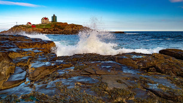 istock fantastic view - rocks and waves,ocean and sky,magic and meditation 1279352295