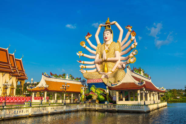istock Statue of Shiva at Samui, Thailand 1279352371