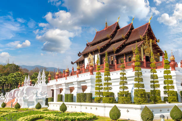 istock Royal Ratchaphruek Park in Chiang Mai 1279355398