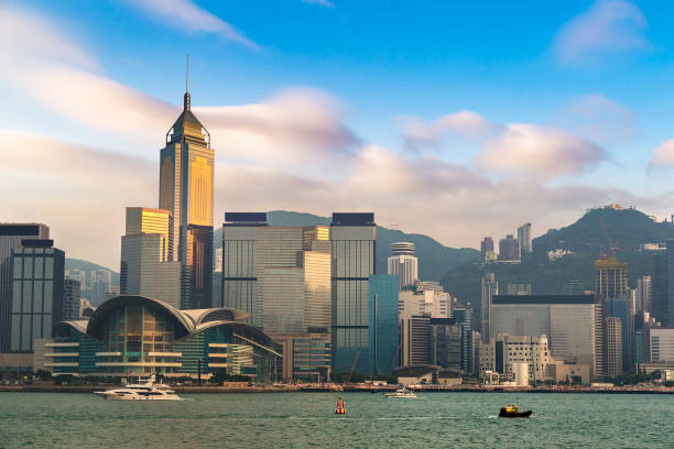 istock Victoria Harbour in Hong Kong 1279357031