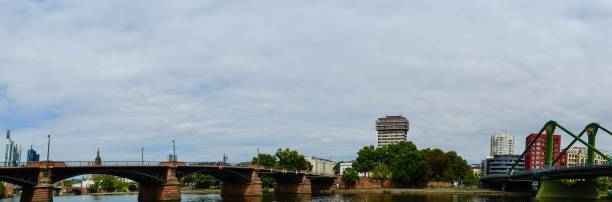 istock Panorama of Main Bridges Frankfurt Germany 1279360527