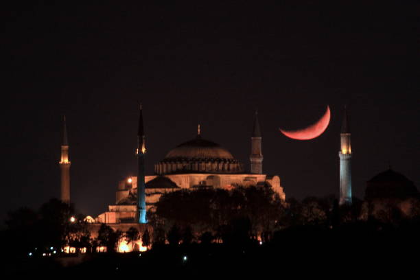 istock Hagia Sophia And Crescent 1279360805