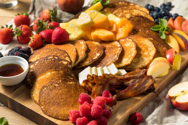 istock Homemade Pancake Charcuterie Board 1279361305