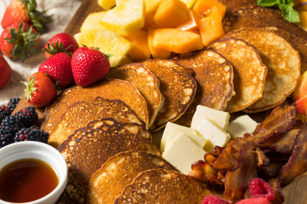 istock Homemade Pancake Charcuterie Board 1279363706