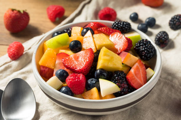 istock Healthy Homemade Fruit Salad 1279364334