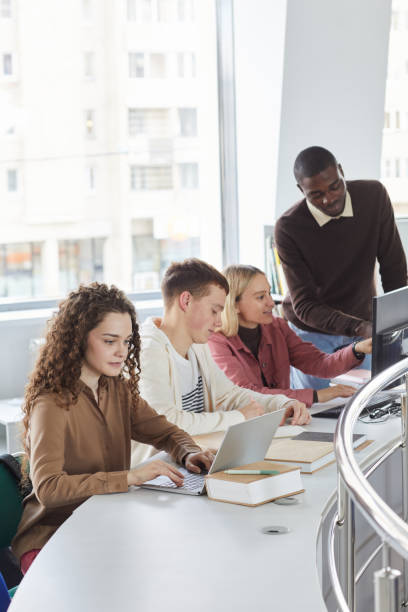 istock Diverse Group of People in College 1279366082