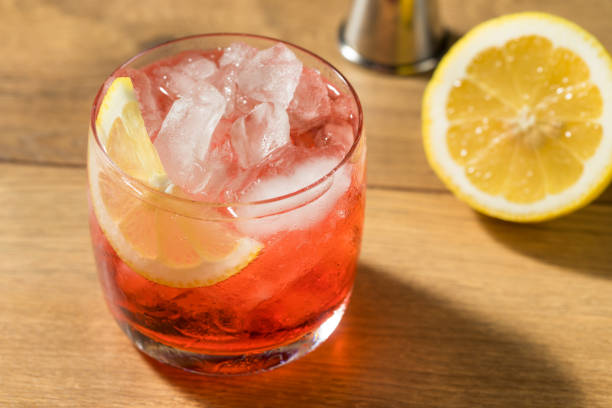 istock Boozy Refreshing Campari Spritz Cocktail 1279366950