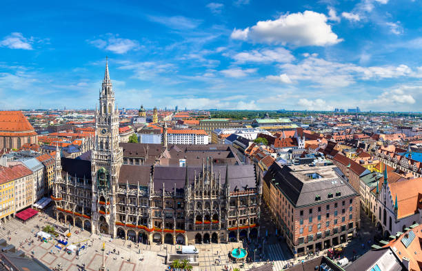 istock Panoramic view of Munich, Germany 1279368261