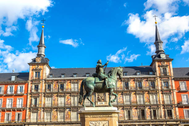 istock Plaza Mayo in Madrid, Spain 1279368465