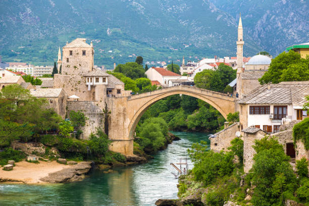 istock The Old Bridge in Mostar 1279372856