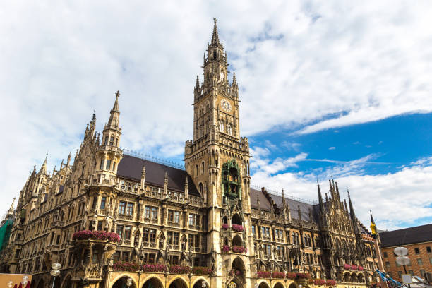 istock Marienplatz town hall in Munich 1279373952