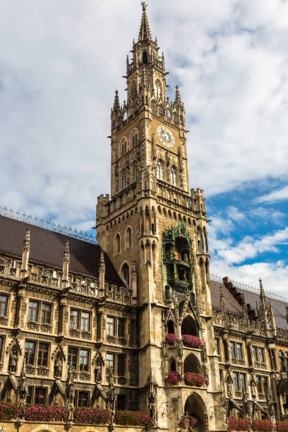 istock Marienplatz town hall in Munich 1279373970