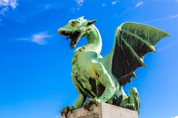 istock Dragon bridge in Ljubljana 1279373987