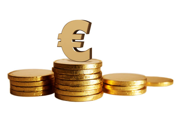 Euro symbol savings wealth