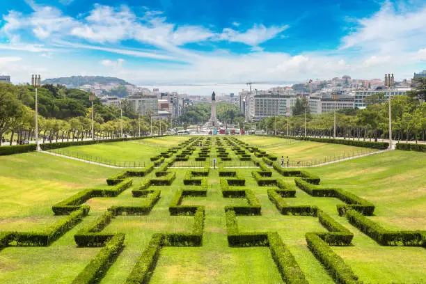 Photo of Eduardo VII park in Lisbon