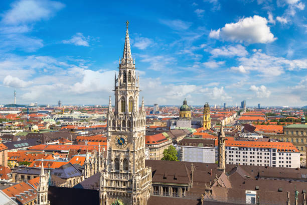 istock Aerial view of Munich, Germany 1279377820