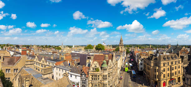 istock Panoramic aerial view of Oxford 1279382770