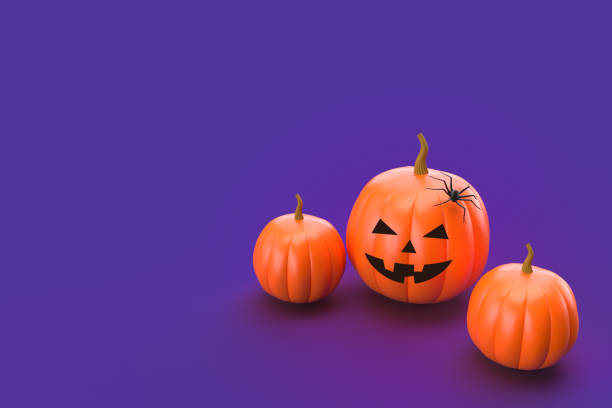 istock 3D illustration of Halloween background 1279383940