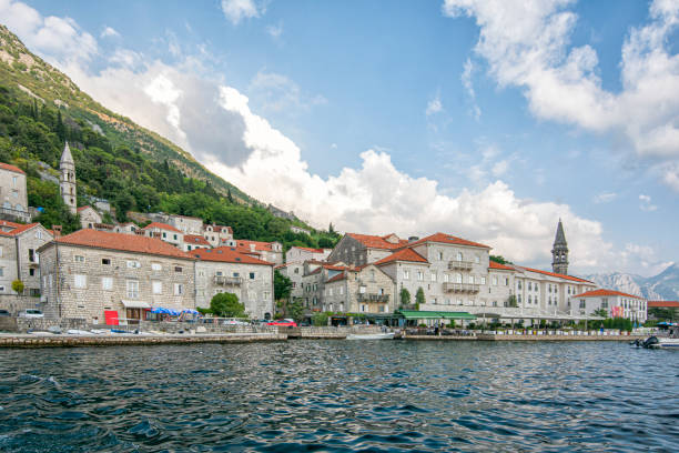 istock Perast autumn evening at sunset. Montenegro 1279386269
