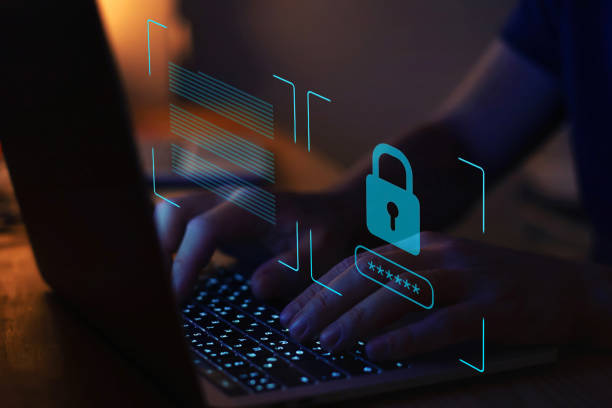 サイバーセキュリティ、デジタル犯罪の概念 - 保護 ストックフォトと画像