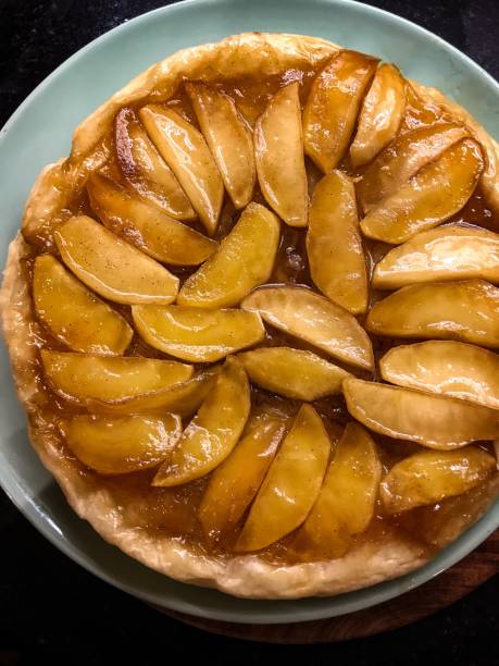 istock Tarte tatin with apples 1279389447